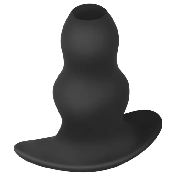BUTTR - dutý anální dilatátor dildo - černý