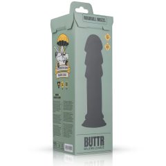 BUTTR Madbull Muzzl – přísavkový dildo (černý)