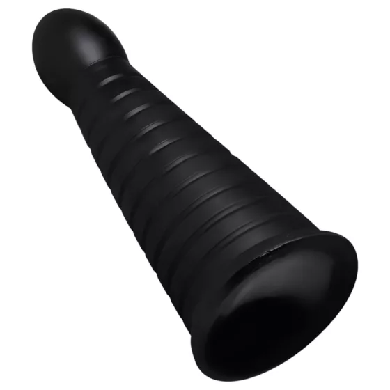 BUTTR Devil Dog - realistický dildo s přísavkou - černé