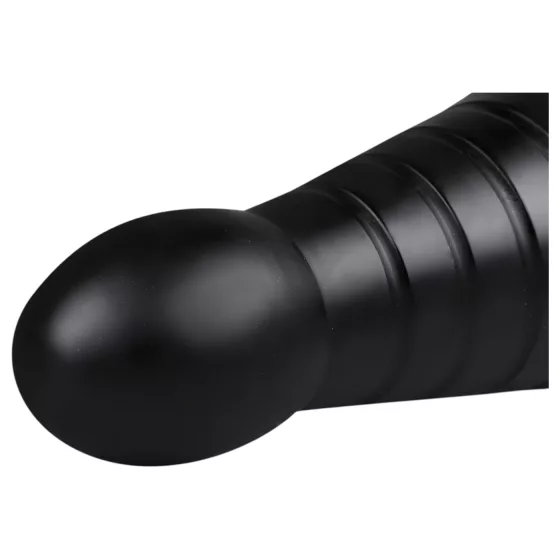 BUTTR Devil Dog - realistický dildo s přísavkou - černé