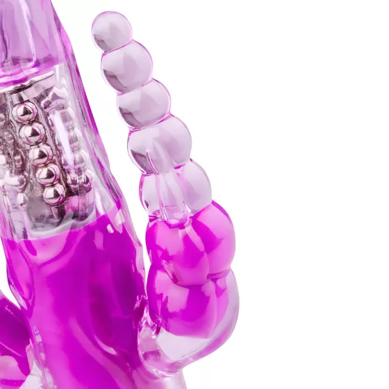 Easytoys Raving Rabbit - 3ramenný vibrátor (růžový)