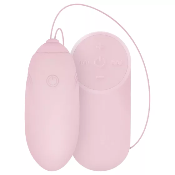 LUV EGG - nositelné akumulátorové rádiové vibrační vajíčko (růžové)