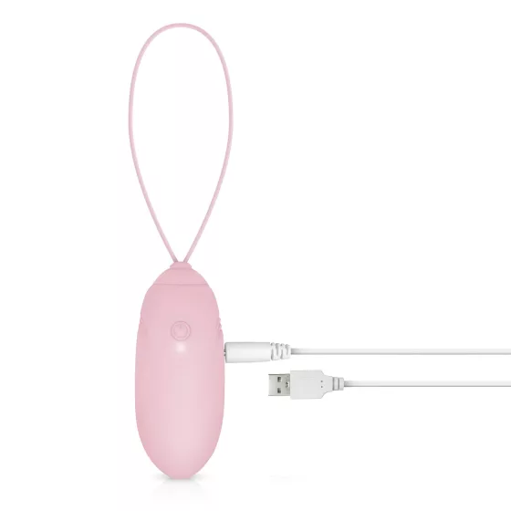 LUV EGG - nositelné akumulátorové rádiové vibrační vajíčko (růžové)