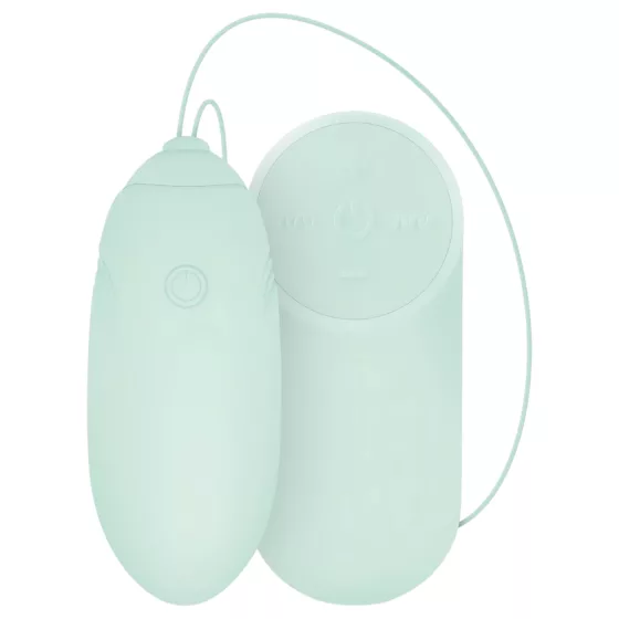 LUV EGG - nositelné akumulátorové rádiové vibrační vajíčko (zelené)