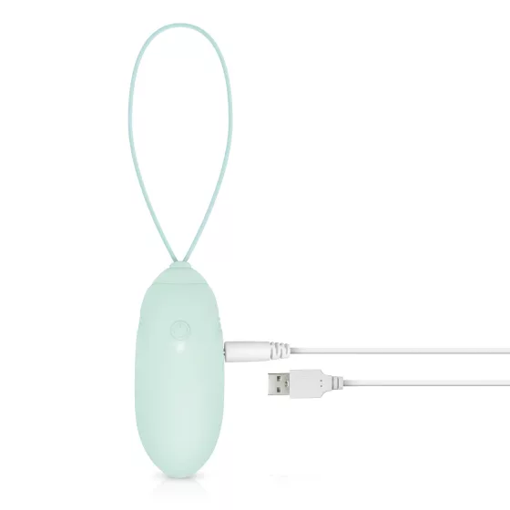 LUV EGG - nositelné akumulátorové rádiové vibrační vajíčko (zelené)