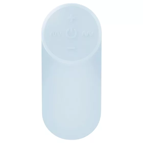 LUV EGG - nositelné akumulátorové, rádiové vibrační vajíčko (modré)