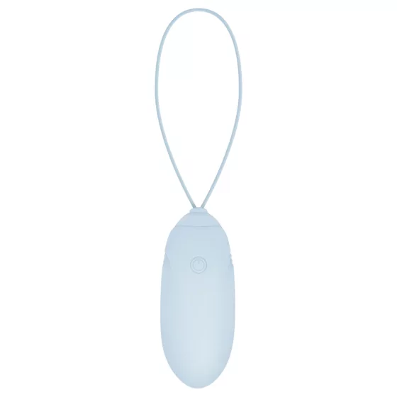 LUV EGG - nositelné akumulátorové, rádiové vibrační vajíčko (modré)