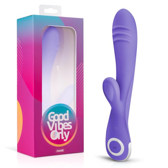 Good Vibes Only Fane Rabbit - vibrátor s ramenem na klitoris (fialový)