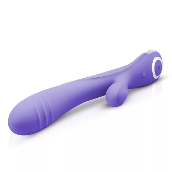 Good Vibes Only - vibrátor s králičím ramenem - stimulace klitorisu - fialová