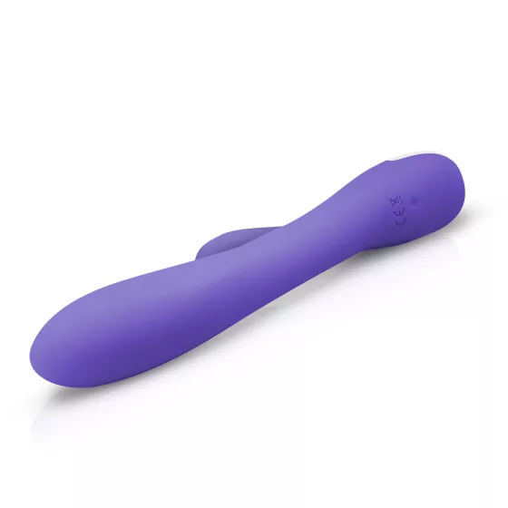 Good Vibes Only - vibrátor s králičím ramenem - stimulace klitorisu - fialová