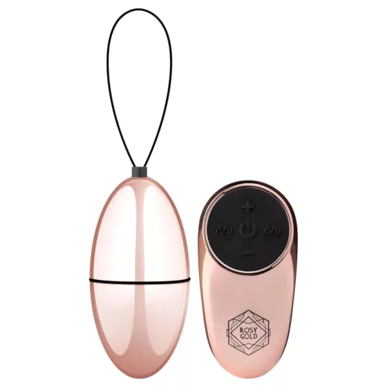 Rosy Gold - vibrační vajíčko - vodotěsné - rosegold