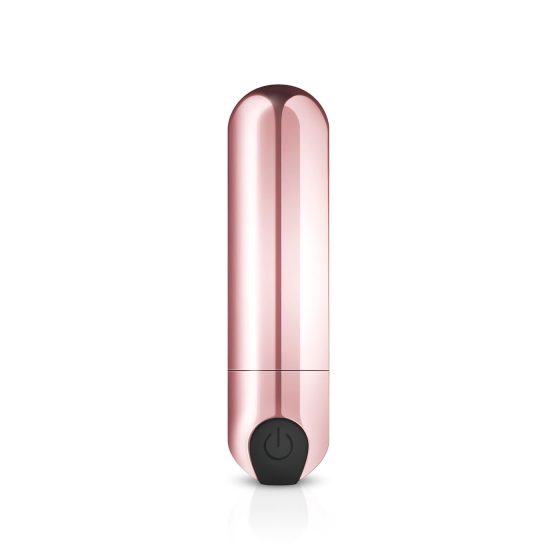 Rosy Gold Bullet - akumulátorový, mini tyčový vibrátor (růžové zlato)