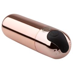   Rosy Gold Bullet - akumulátorový, mini tyčový vibrátor (růžové zlato)
