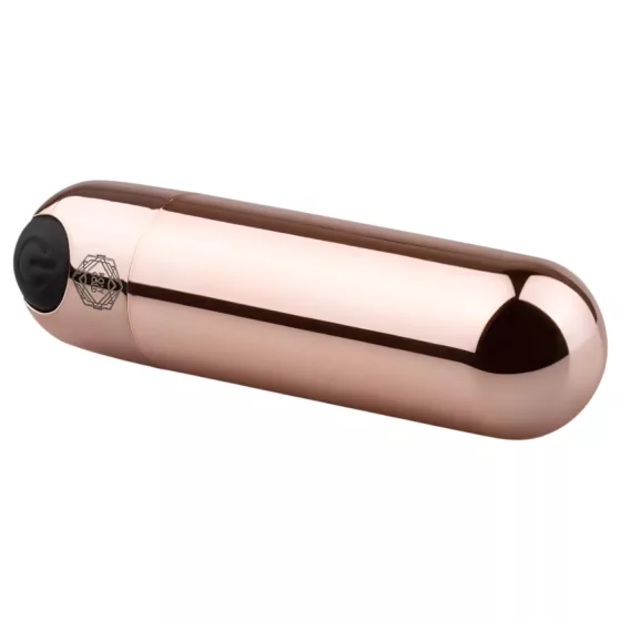 Rosy Gold - mini vibrátor do kapsy - dobíjecí - rosegold