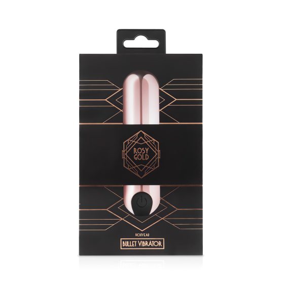Rosy Gold Bullet - akumulátorový, mini tyčový vibrátor (růžové zlato)