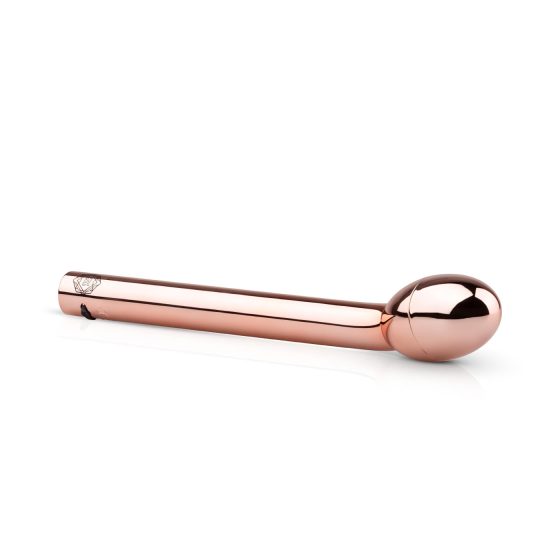 Rosy Gold G-spot - akumulátorový vibrátor na G-bod (růžové zlato)