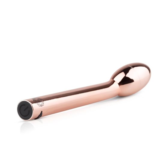 Rosy Gold G-spot - akumulátorový vibrátor na G-bod (růžové zlato)