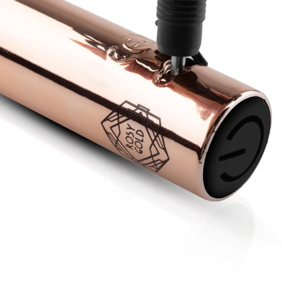 Rosy Gold G-spot - akumulátorový vibrátor na G-bod (růžové zlato)