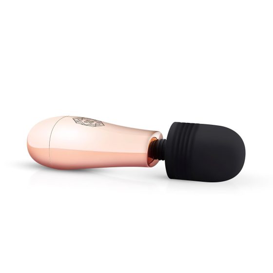 Rosy Gold Mini Wand - akumulátorový masážní vibrátor (růžové zlato)