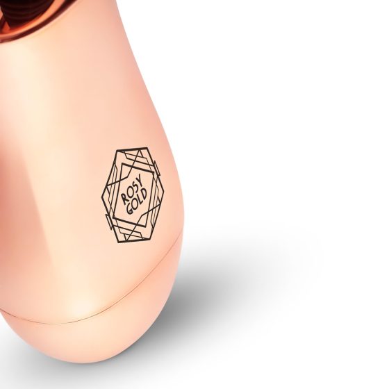 Rosy Gold Mini Wand - akumulátorový masážní vibrátor (růžové zlato)