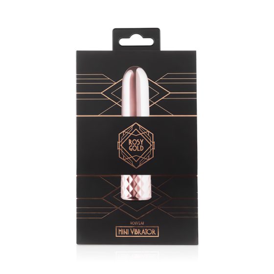 Rosy Gold Mini - akumulátorový mini vibrátor (růžovo-zlatý)