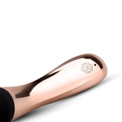   Rosy Gold Wand Curve - akumulátorový masážní vibrátor (rose gold)