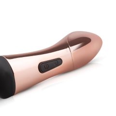   Rosy Gold Wand Curve - akumulátorový masážní vibrátor (rose gold)