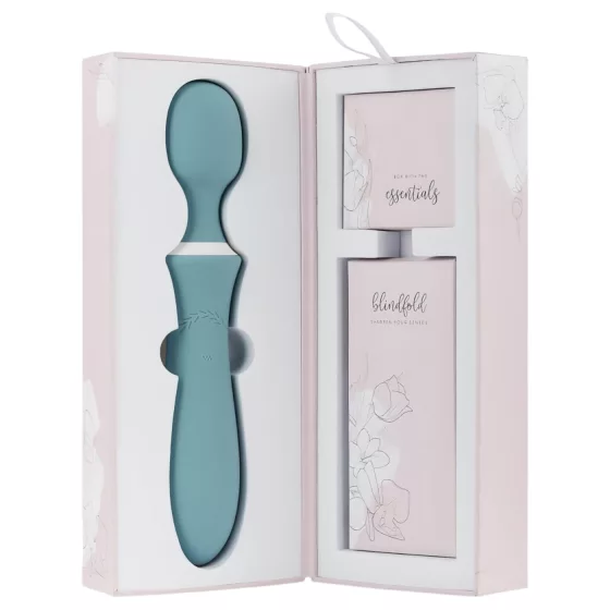 Bloom - vibrátor na masáž klitorisu - dobíjecí - tyrkysový