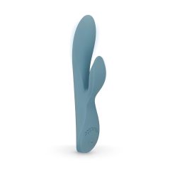   Bloom Violet Rabbit - G-bodový vibrátor s raménkem na klitoris (tyrkysový)