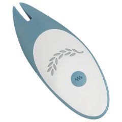   Bloom Tulip - vibrátor na klitoris - akumulátorový silikonový - tyrkysový