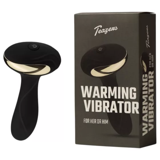 Teazers - vyhřívací anální vibrátor a stimulátor prostaty (černý)