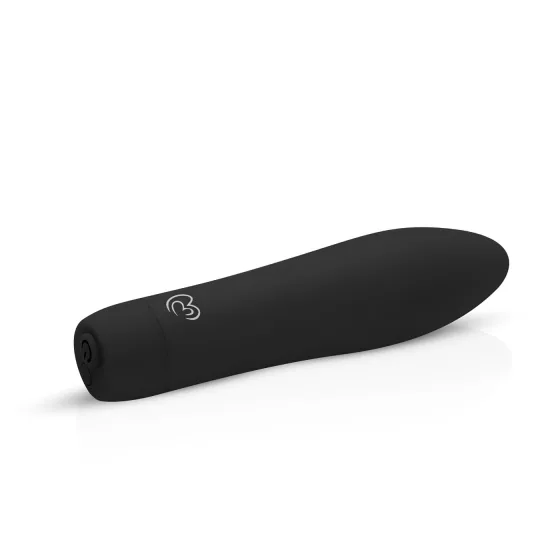 Easytoys - vibrátor na klitoris a tělo - nabíjecí, černý