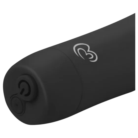 Easytoys - vibrátor na klitoris a tělo - nabíjecí, černý