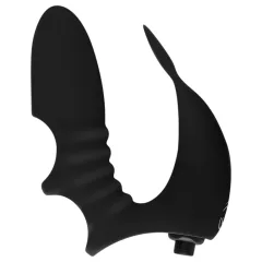 Easytoys - prstový vibrátor 2v1 - černý