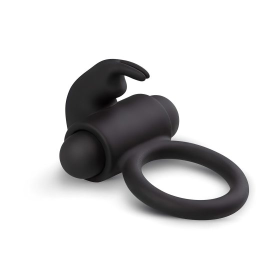 EasyToys Bunny - vibrační erekční kroužek (černý)