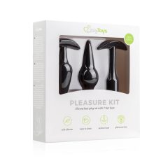   Easytoys Sada pro potěšení - různorodá sada análních kolíků (černá)