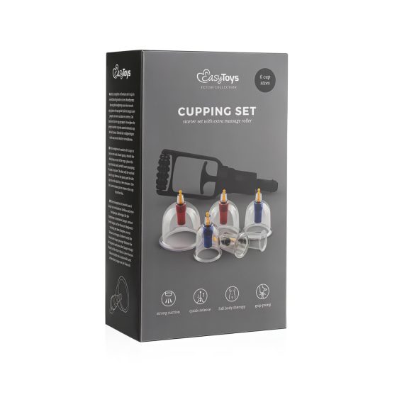 Sada sacích pump Easytoys - přísavky (6 kusů)