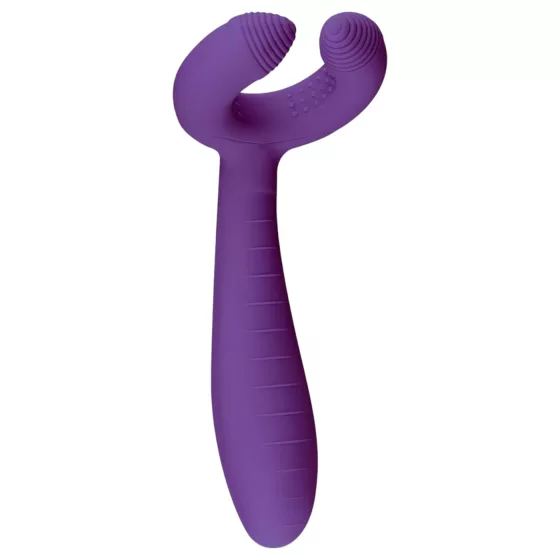 Easytoys - párový vibrátor - nabíjecí, vodotěsný - fialový