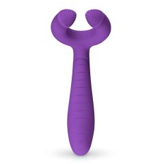   Easytoys Couple - akumulátorový, vodotěsný párový vibrátor (fialový)