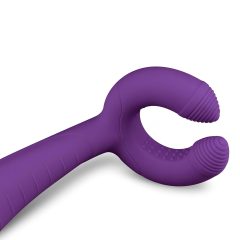  Easytoys Couple - akumulátorový, vodotěsný párový vibrátor (fialový)