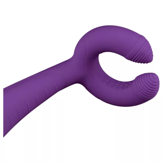 Easytoys - párový vibrátor - nabíjecí, vodotěsný - fialový