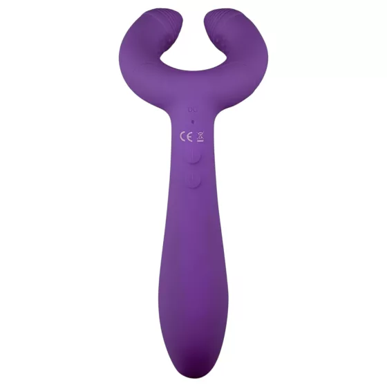 Easytoys - párový vibrátor - nabíjecí, vodotěsný - fialový