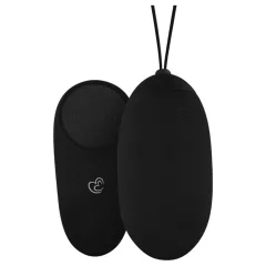   EasyToys - nositelné akumulátorové, vodotěsné, rádiové vibrační vajíčko (černé)