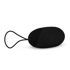   Easytoys - nabíjecí, vodotěsné, bezdrátové vibrační vajíčko (černé)