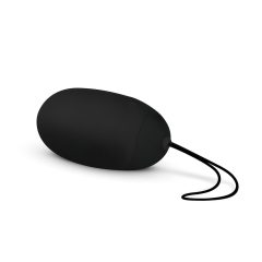   Easytoys - nabíjecí, vodotěsné, bezdrátové vibrační vajíčko (černé)