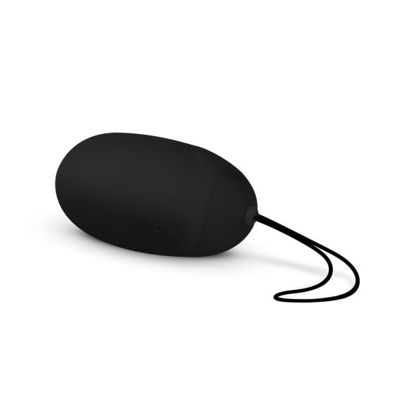 Easytoys - nabíjecí, vodotěsné, bezdrátové vibrační vajíčko (černé)