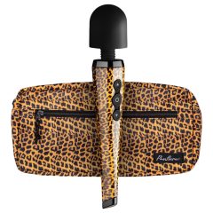   Panthra Shaka Wand - dobíjecí masážní vibrátor (leopardí černá)