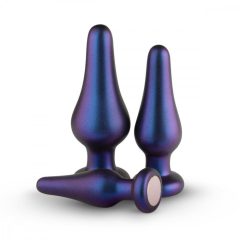   Hueman Comets - sada silikonových análních dild (3 kusy) - fialová
