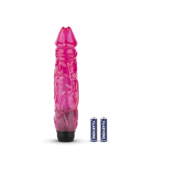 Easytoys Jelly Supreme - realistický vibrátor - růžový