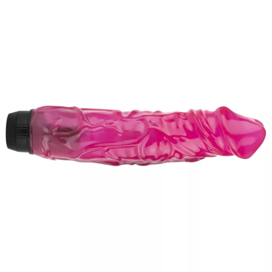 Easytoys Jelly Supreme - realistický vibrátor - růžový